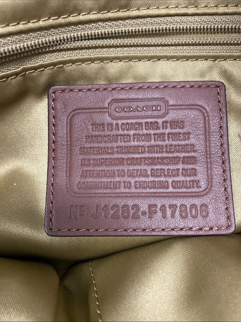 Coach shoulder bag
